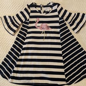 Girl's Flamingo Dress